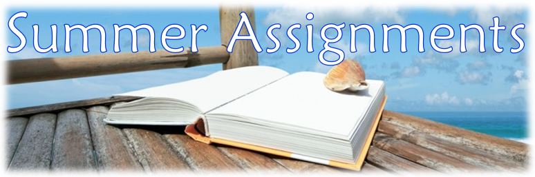 summer assignment pdf
